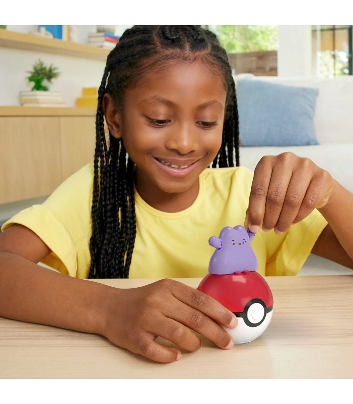 Mega Construx Pokemon Evergreen Poke Ball - Ditto