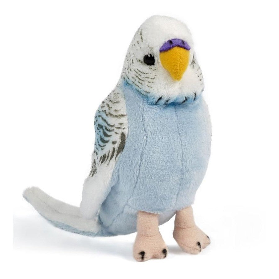 Living Nature Blue Plush Budgie with sound