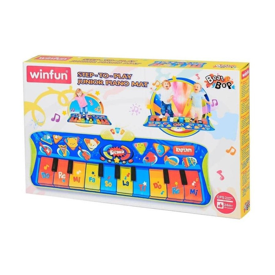 Winfun Step To Play Junior Piano Mat Req 3 AAA Batteries