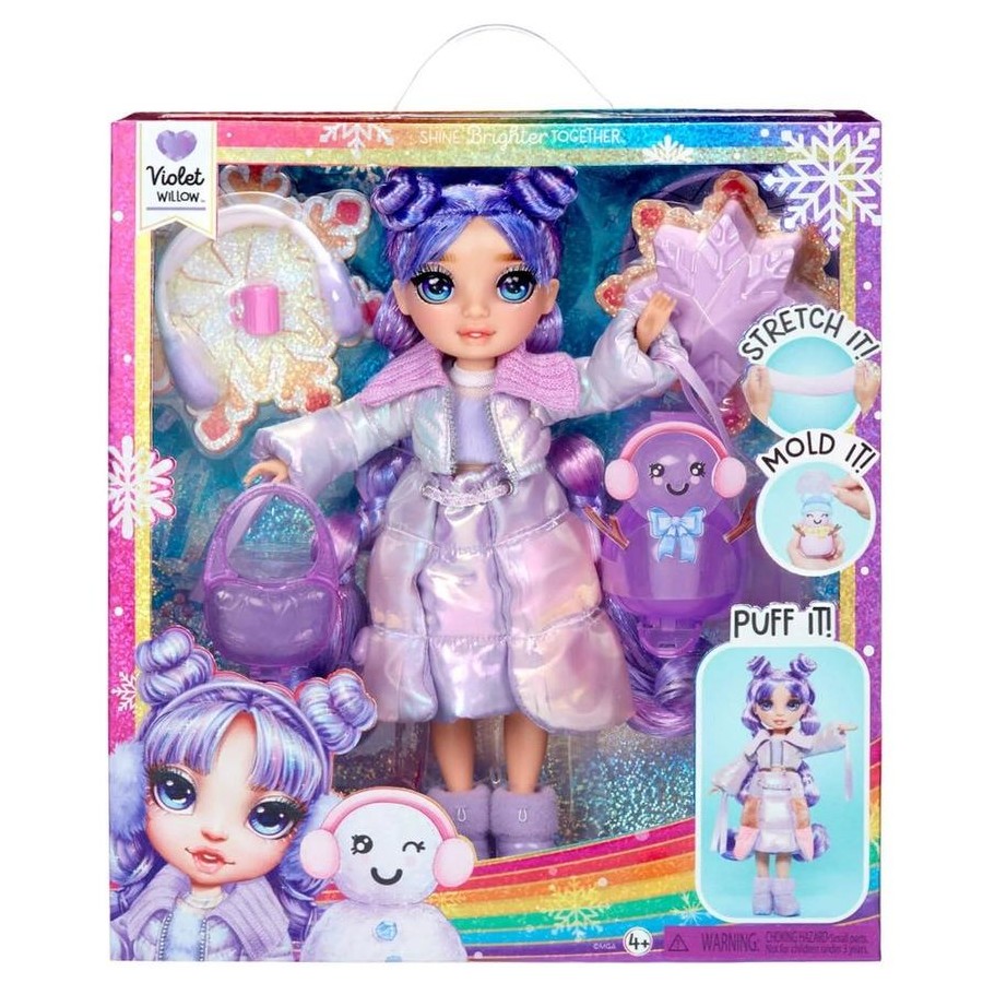 Rainbow High Winter Wonderland Purple Doll VIOLET