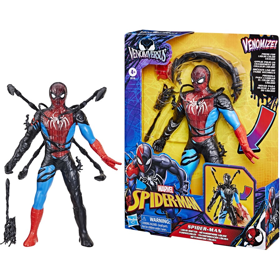 Spiderman Venom Versus Liquid Shifter Figure SPIDER-MAN