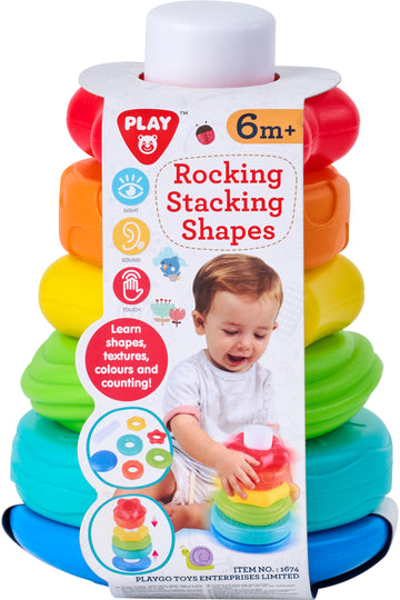 PLAYGO TOYS ENT. LTD.  Rocking Stacking Shapes