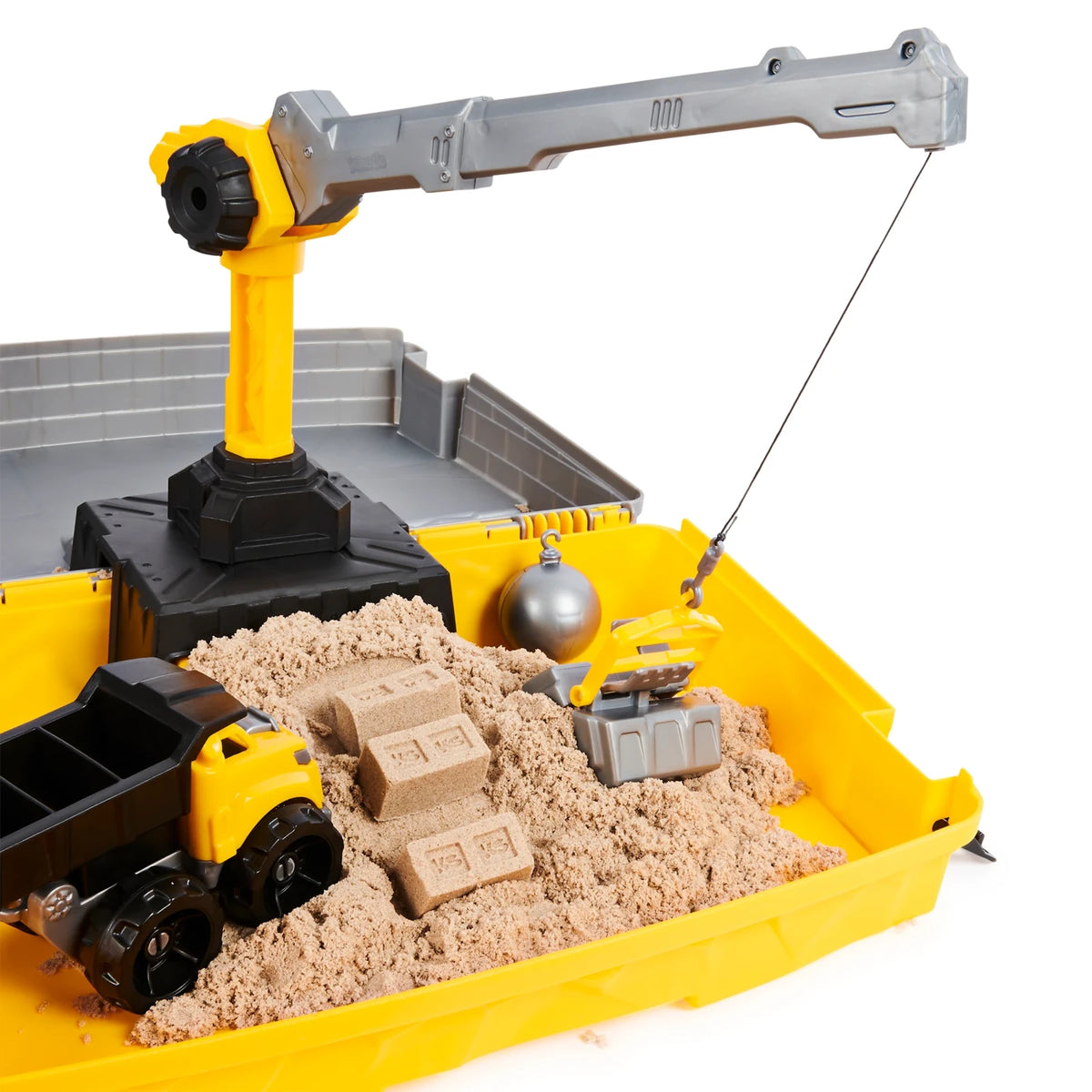 Kinetic Sand Construction Site Folding Sandbox