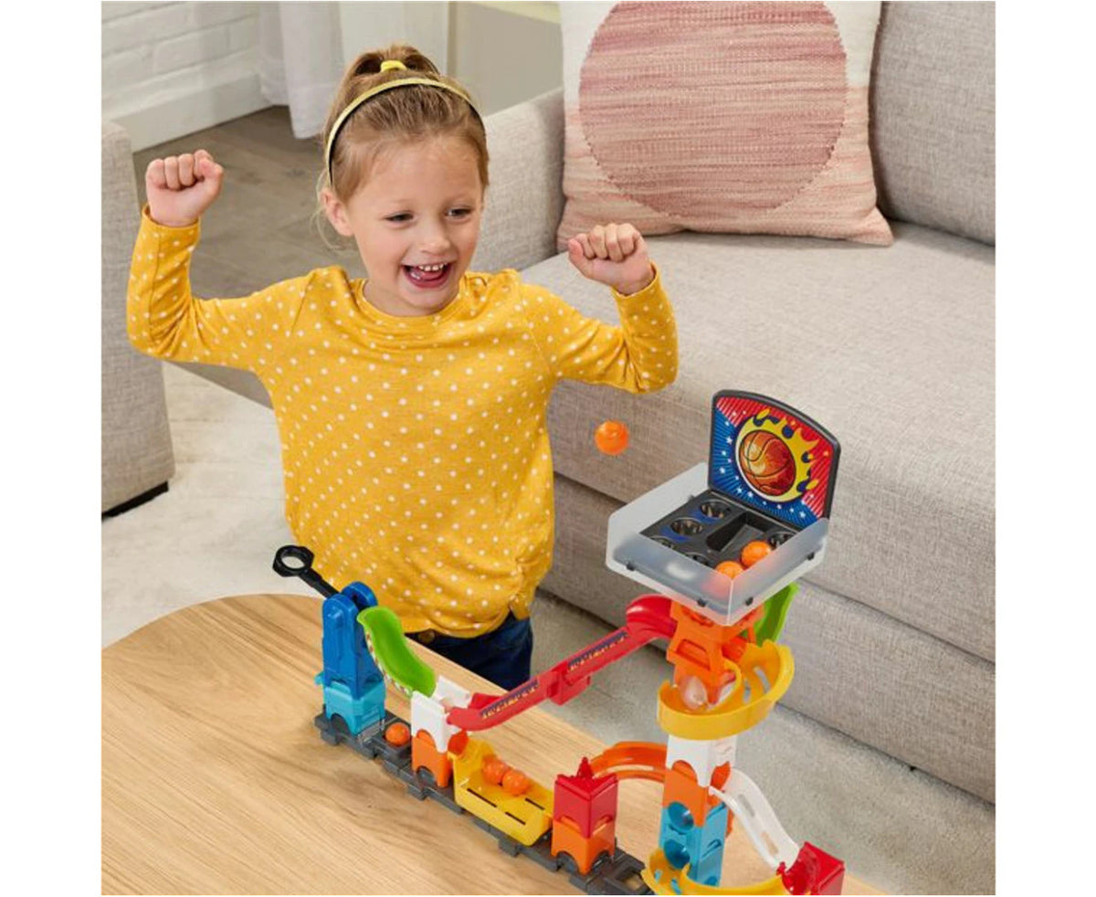 Vtech Marble Rush Slam Dunk Contest 3 Point Launch Set