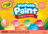 Crayola 6 Pack Washable Neon Paint