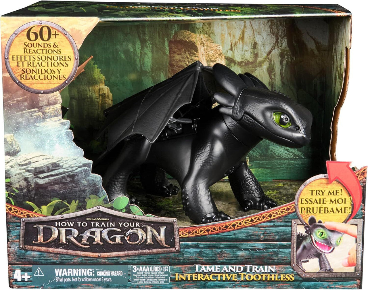 How To Train Your Dragon Tame and Train Interactive TOOTHLESS