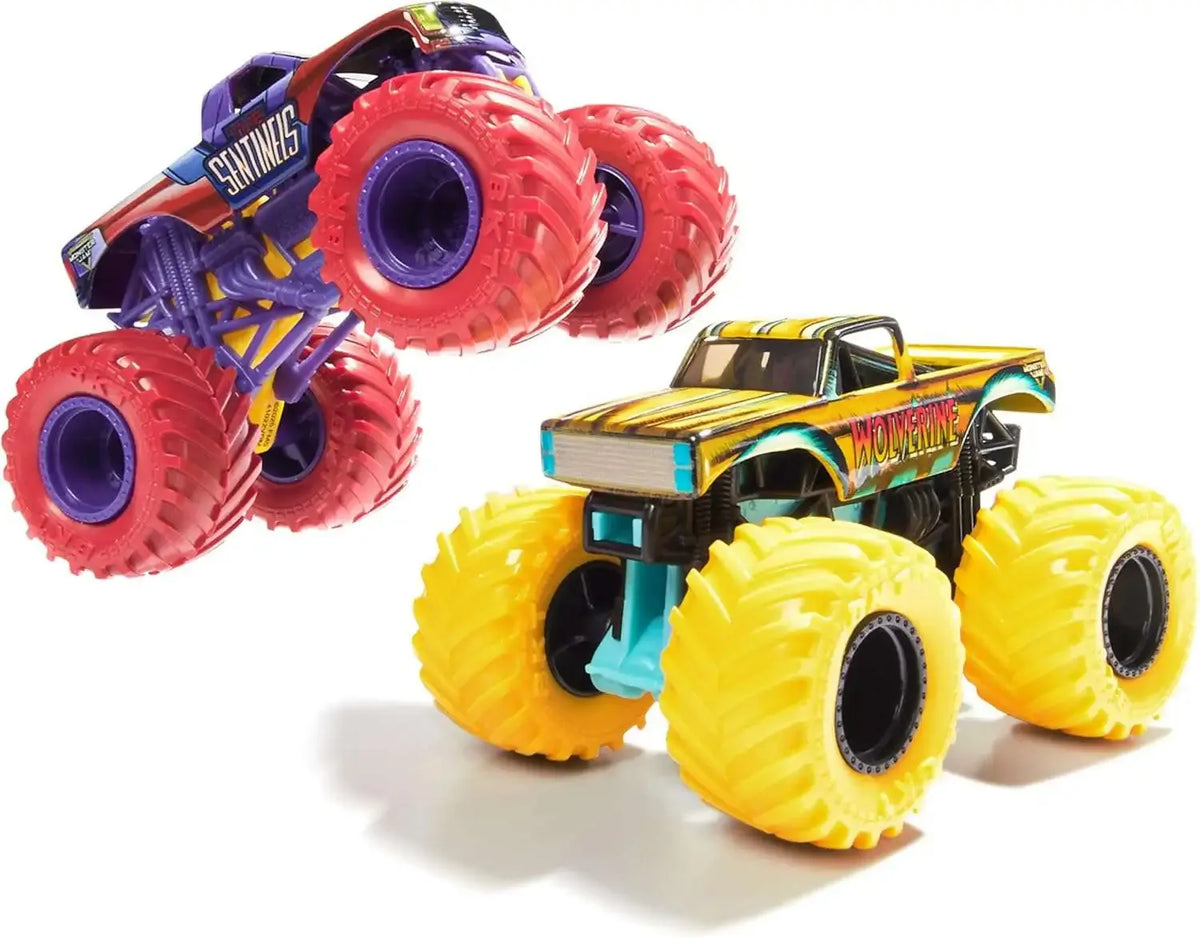 Monster Jam 1/24 Diecast Truck The Sentinel VS Wolverine
