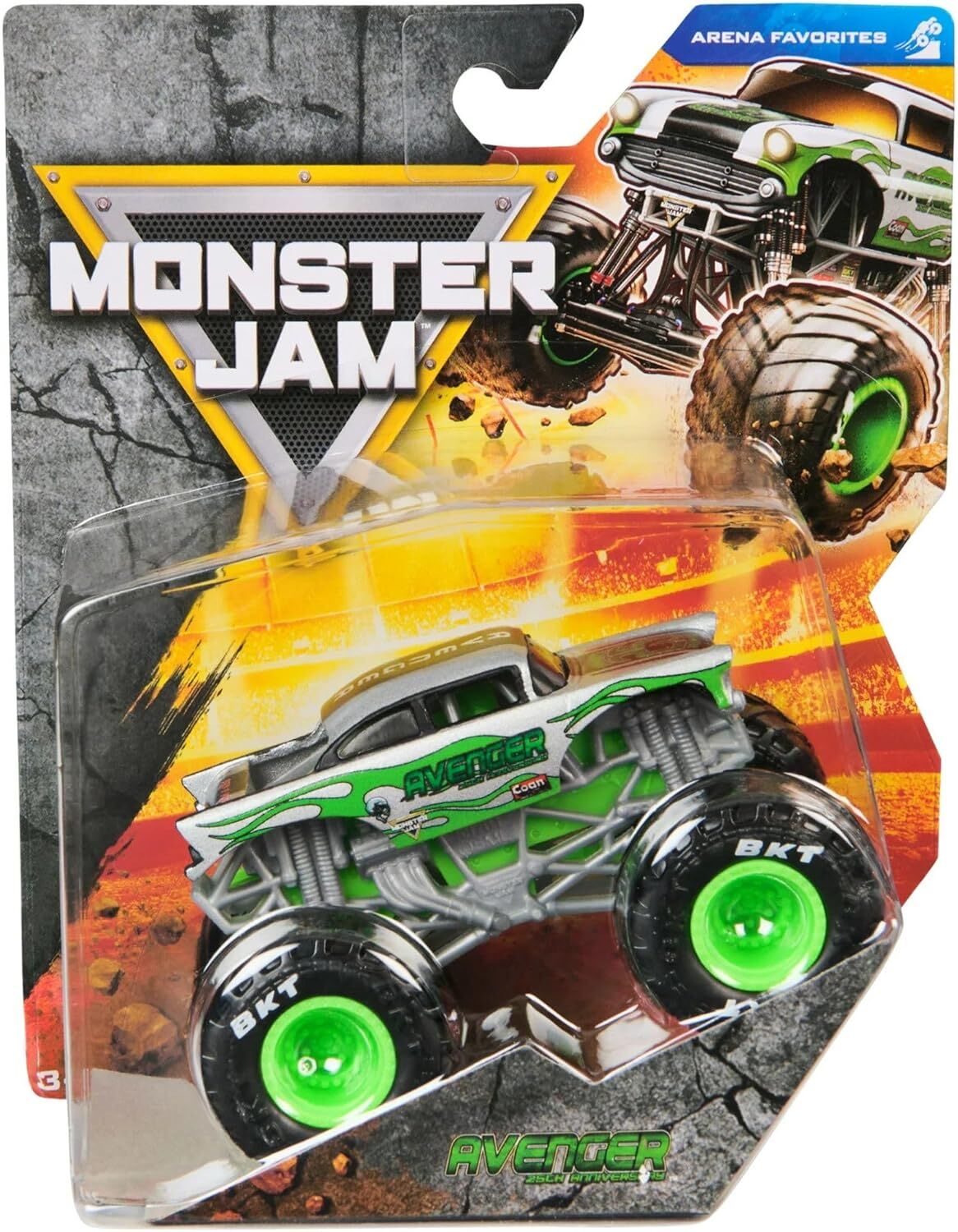 Monster Jam 1/64 Vehicles Avenger 25th Anniversary
