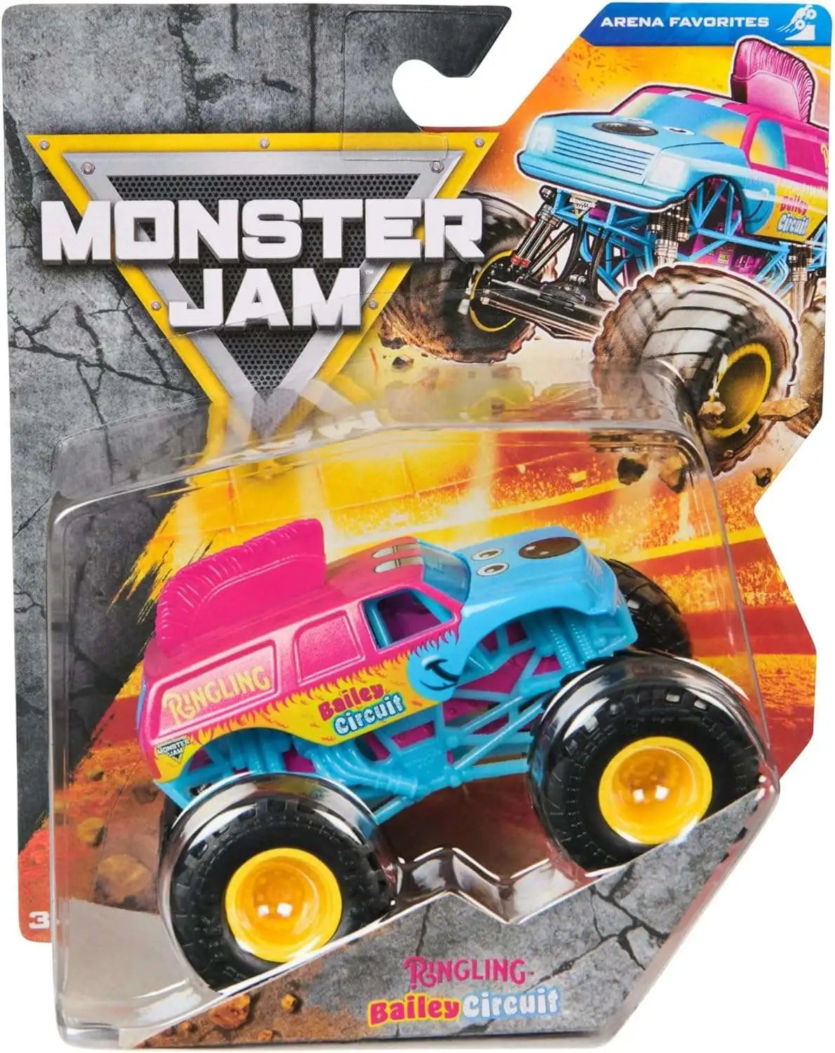 Monster Jam 1/64 Vehicles Ringling Bailey Circuit