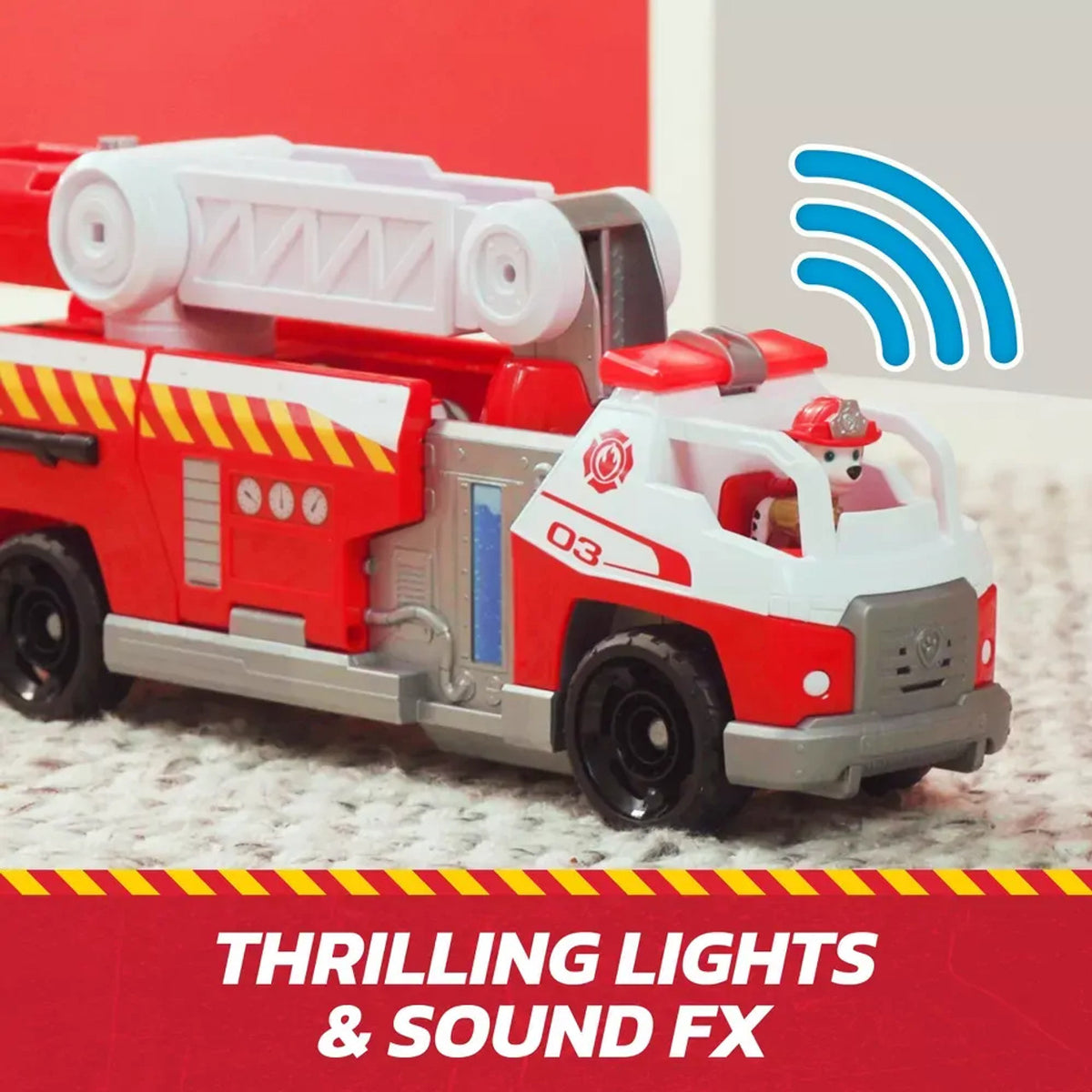 Paw Patrol Fire Rescue Rapid Reload Fire Truck