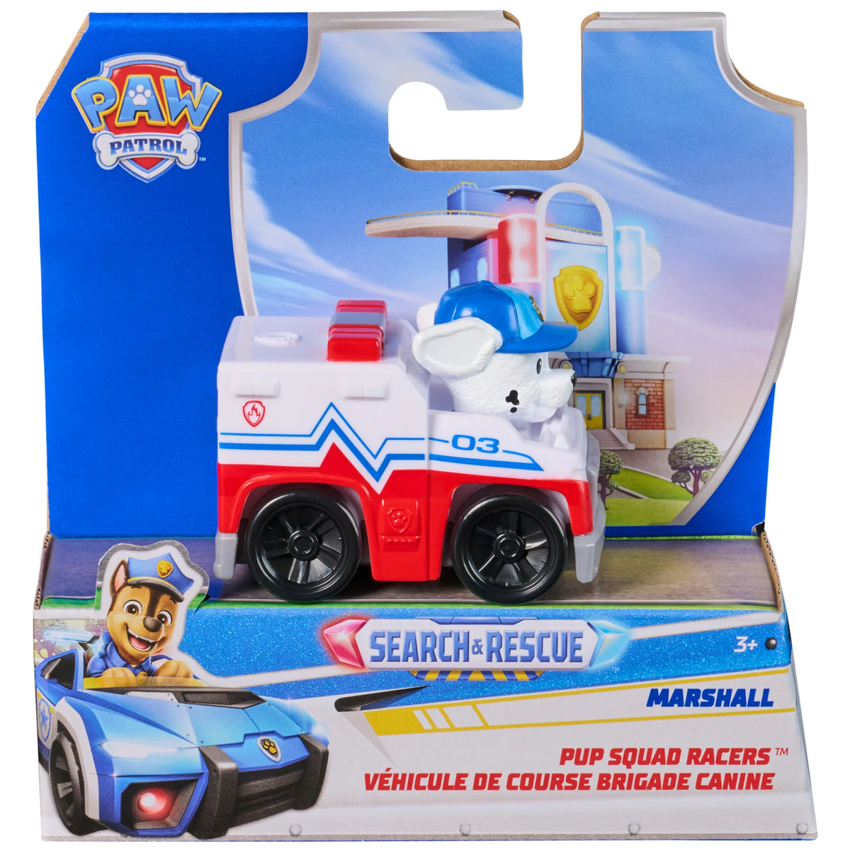 Paw Patrol Pup Squad Search &amp; Rescue Racers Marshall