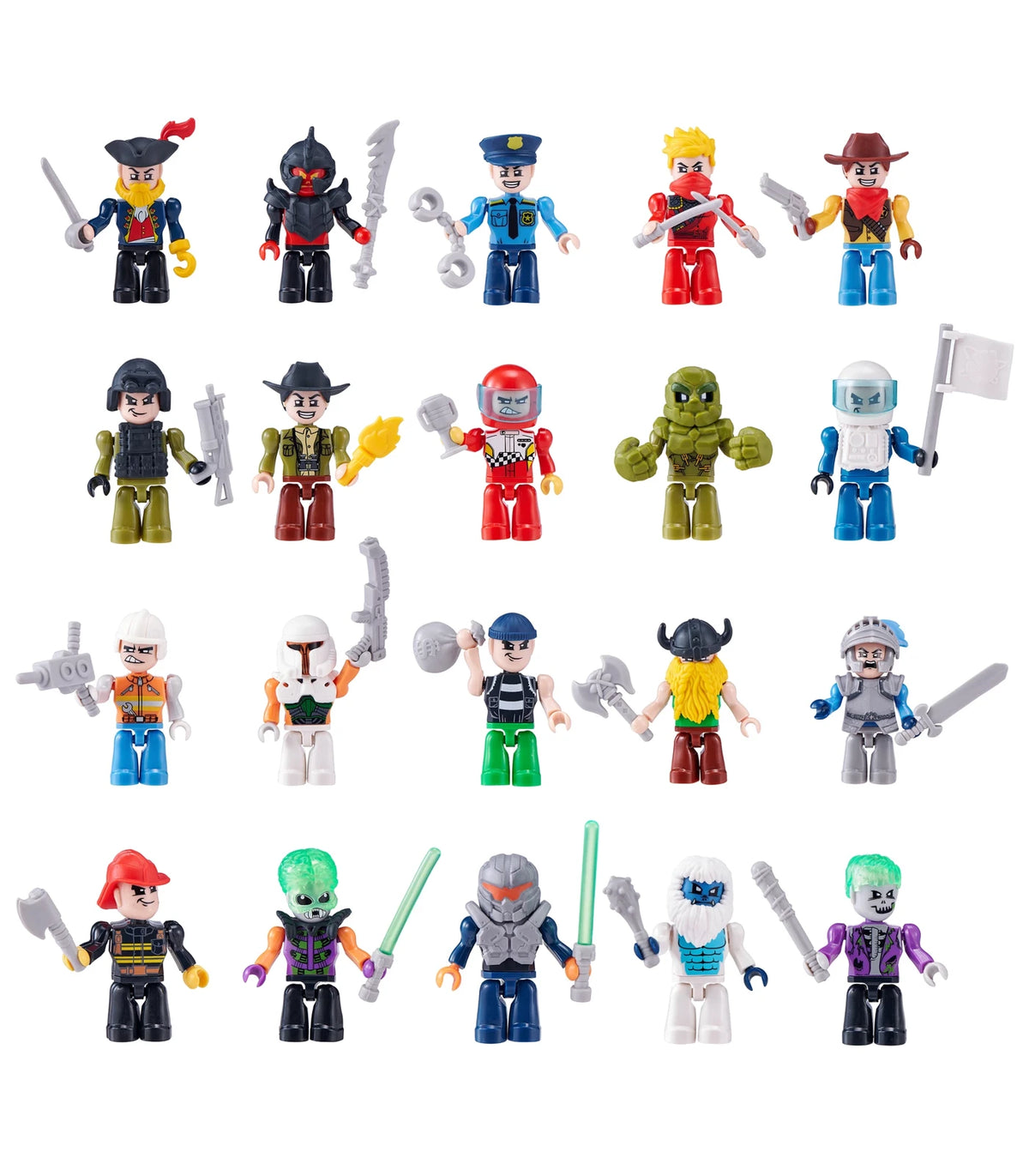 Zuru MAX Build Construction 15 Figure Pack Assorted