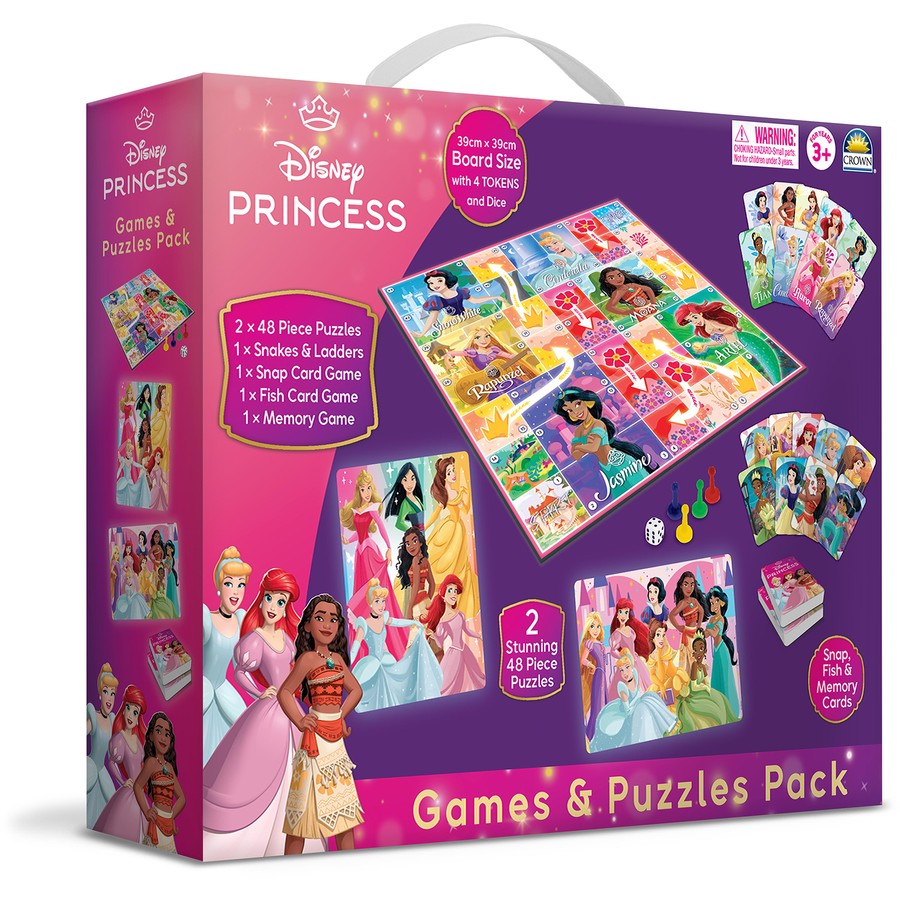 Disney Princess Games & Puzzles Pack
