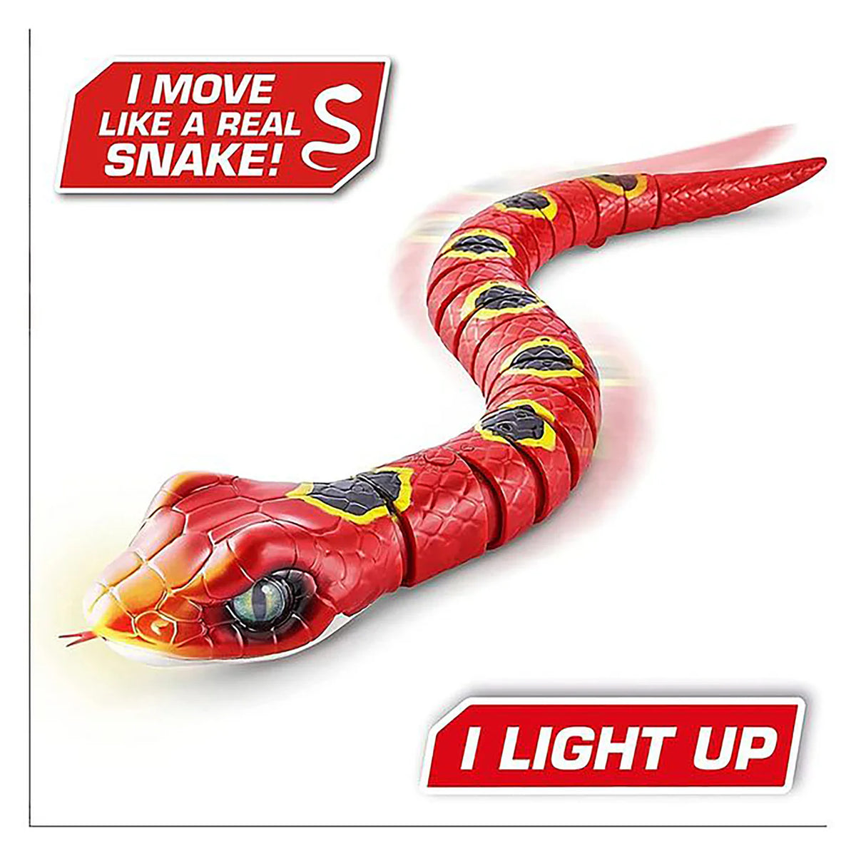 Zuru Robo Alive Robotic Light Up Snake req 2 x AAA batteries