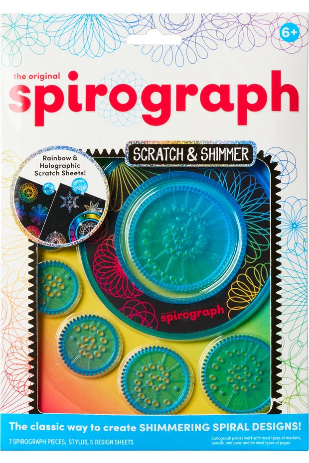 Spirograph Value Set - Scratch &amp; Shimmer