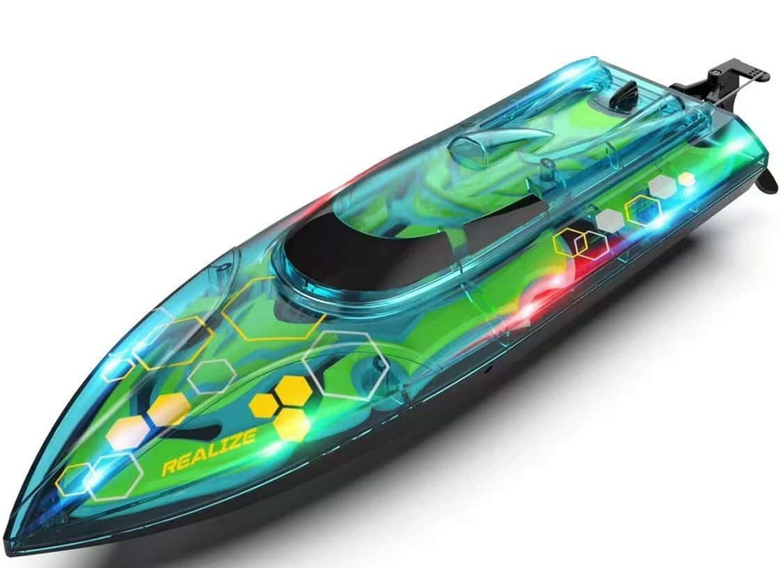 Revolt Q7 Illuminator High Performance R/C Speed Boat req 4 x AA batteries