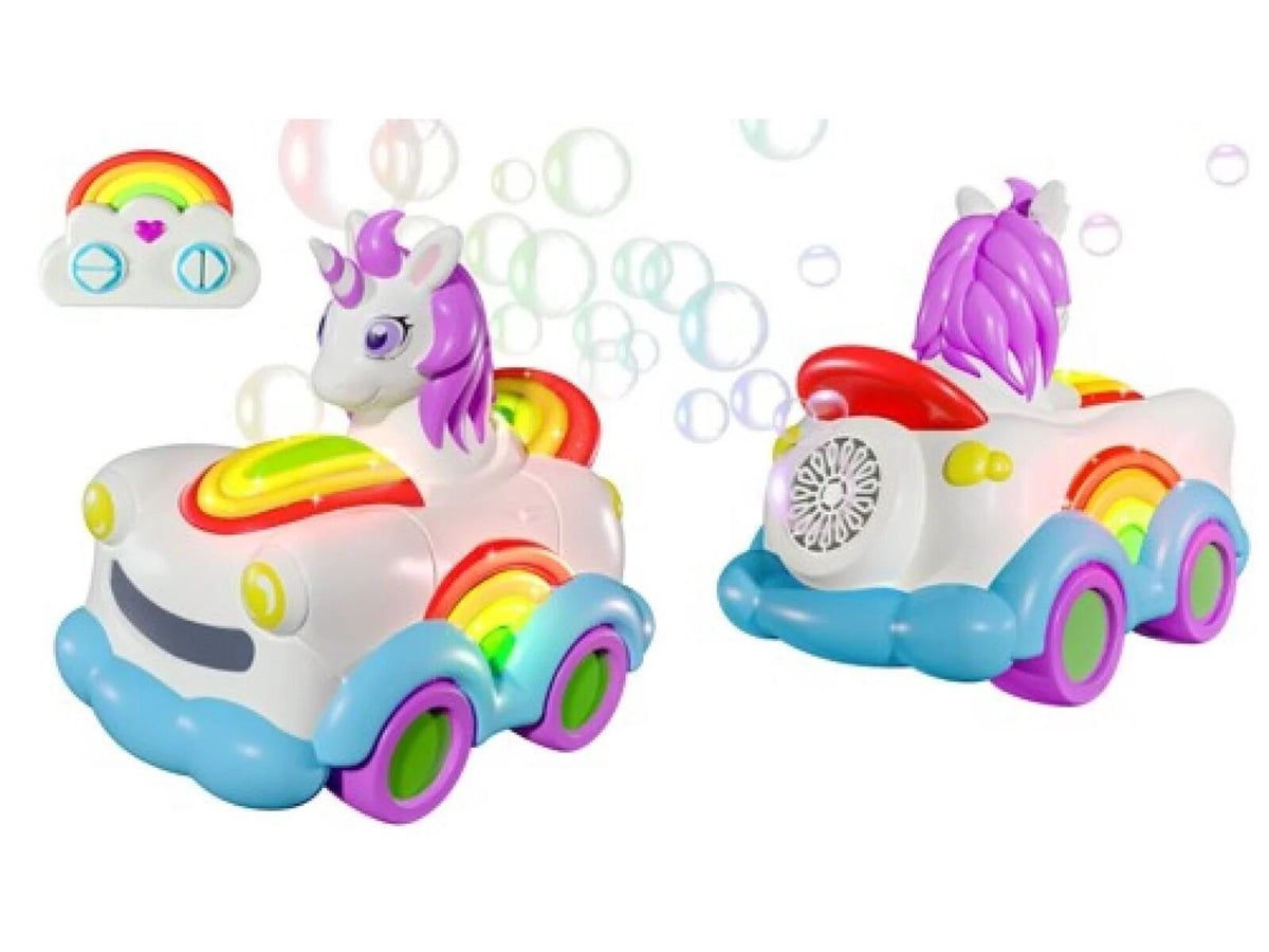 Revolt Remote Control Unicorn Bubble Car req 2 x AA batteries