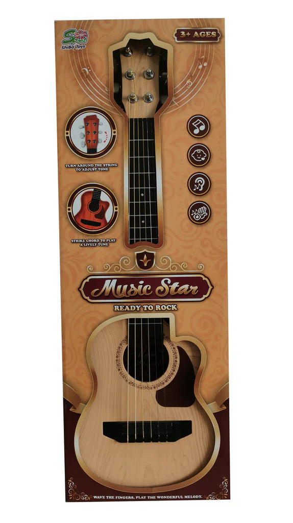 Music Star Ready To Rock Acoustic Guitar 26 inch