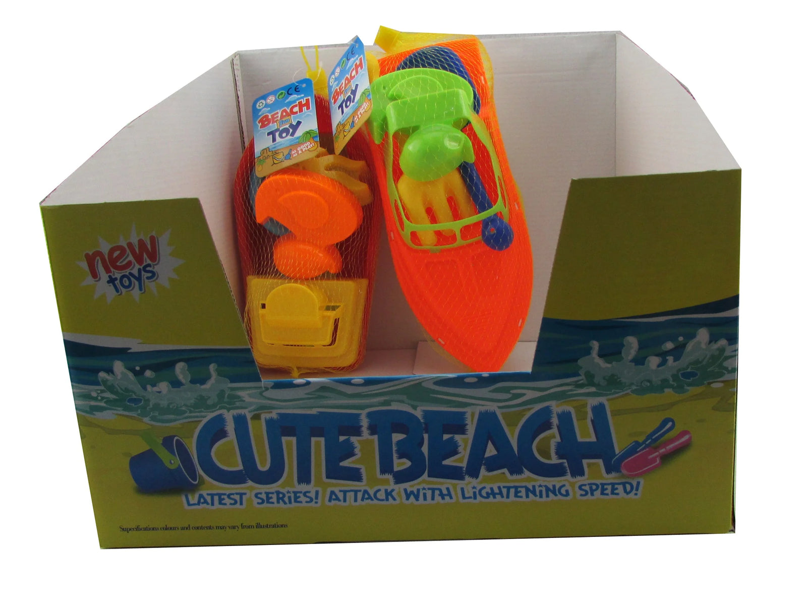 Beach Boat with Accessories