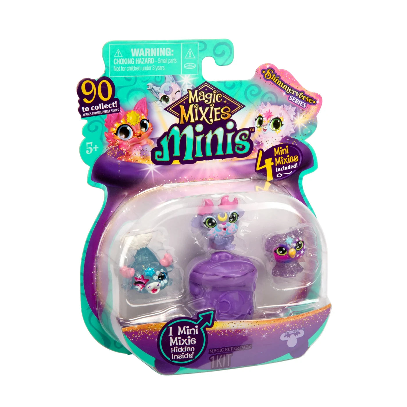 Magic Mixies Minis Shimmerverse Series 4pk Assorted