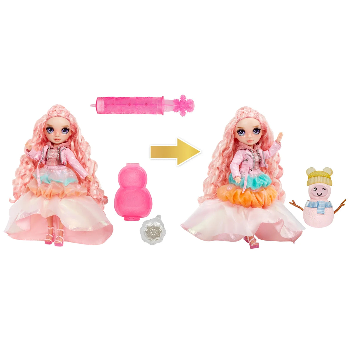Rainbow High Winter Wonderland Pink Doll BELLA