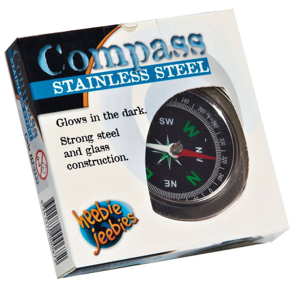 Heebie Jeebies Compass Stainless Steel