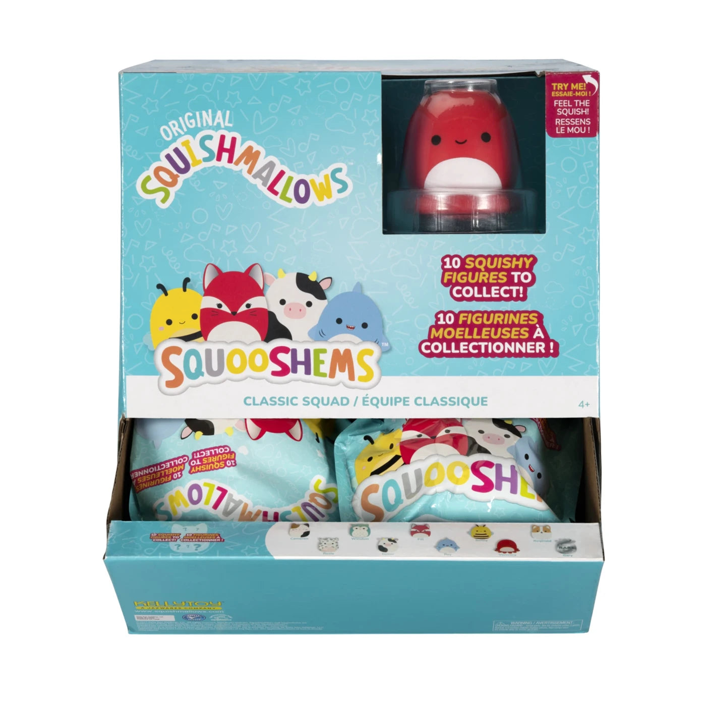 Squishmallows Squooshems Classic Squad Wave 1 2.5inch Blind Bag Assorted