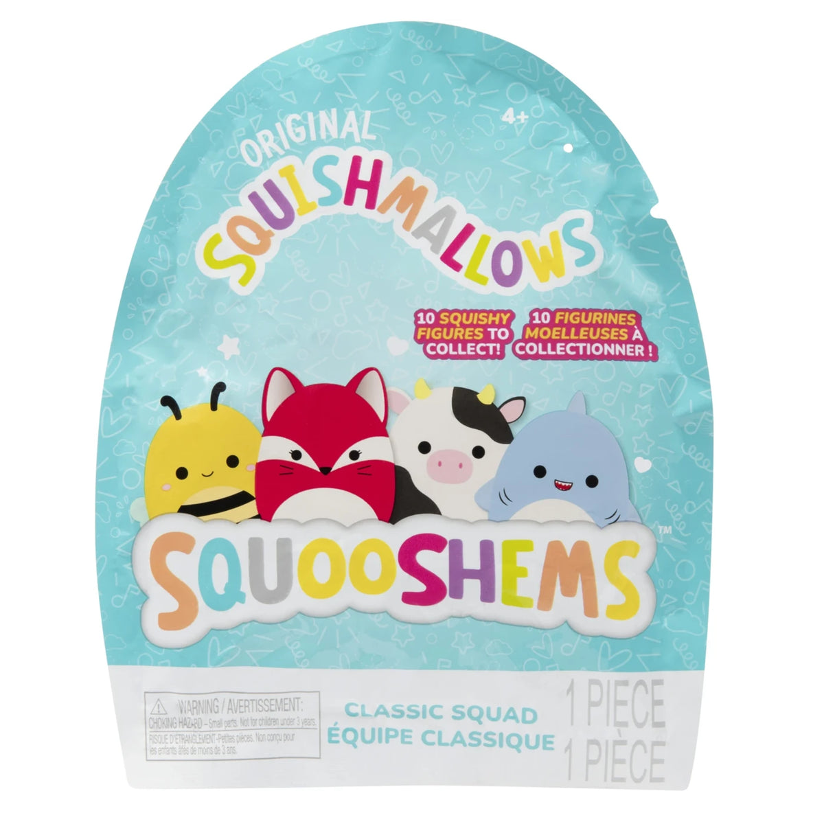 Squishmallows Squooshems Classic Squad Wave 1 2.5inch Blind Bag Assorted