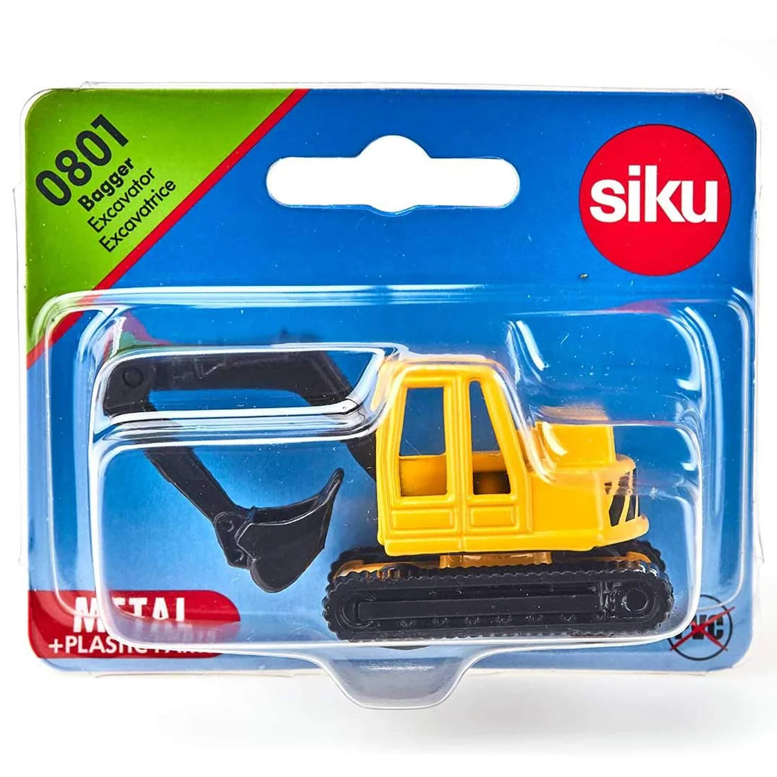 Siku 0801 Bagger Excavator