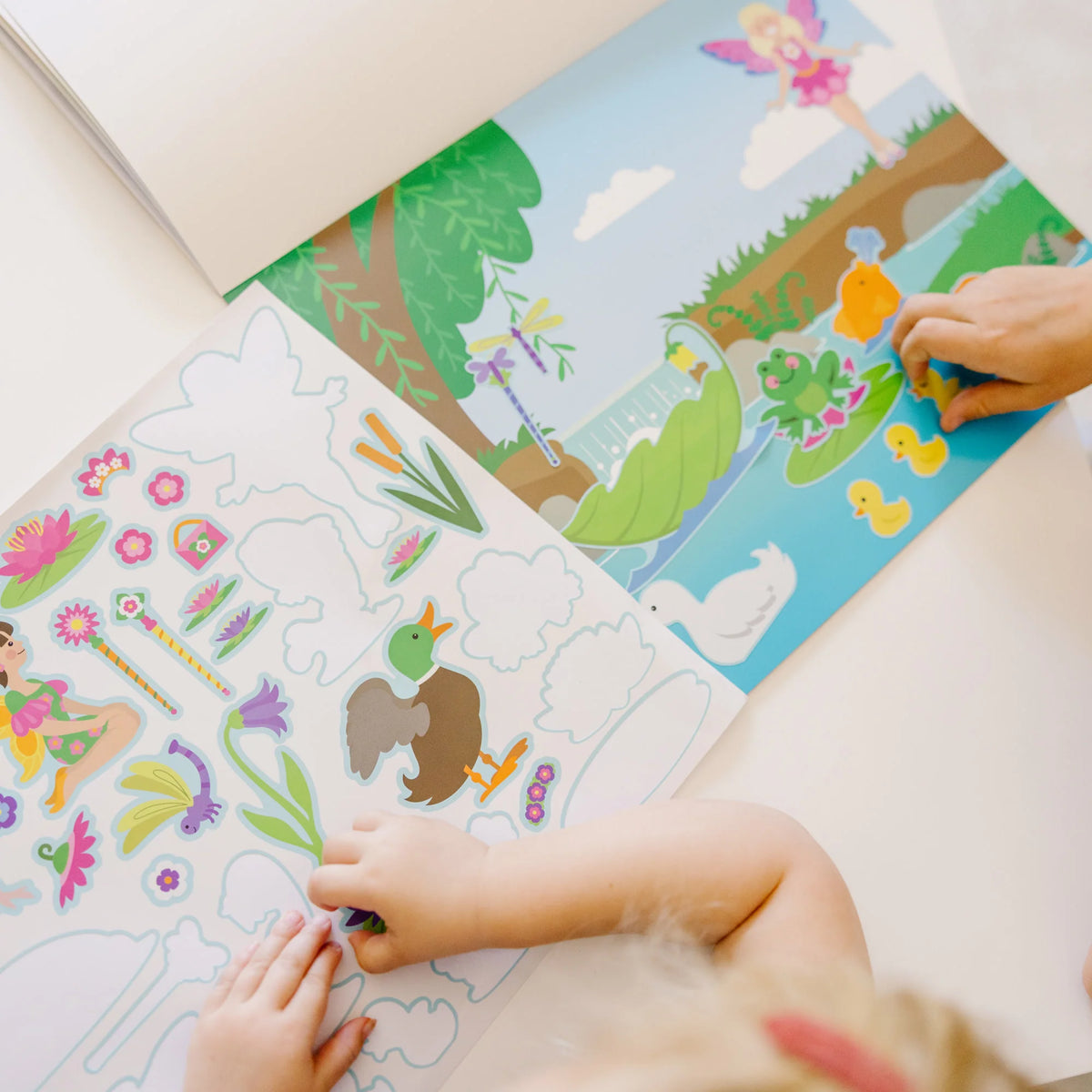 M&amp;D 8603 Reusable Sticker Pad Fairies