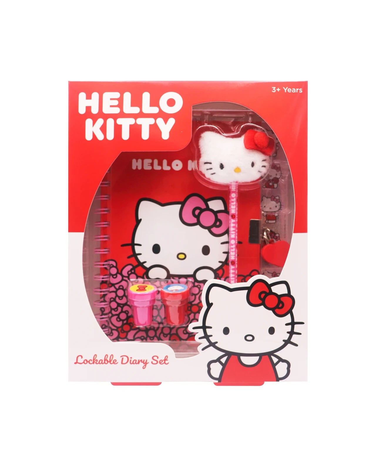 Hello Kitty Lockable Diary Set