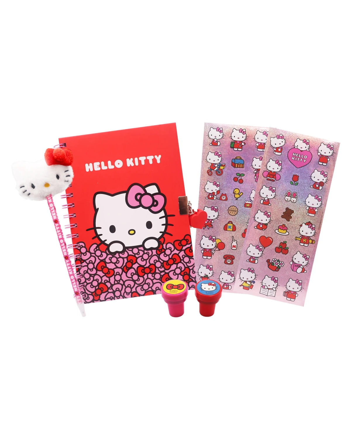 Hello Kitty Lockable Diary Set