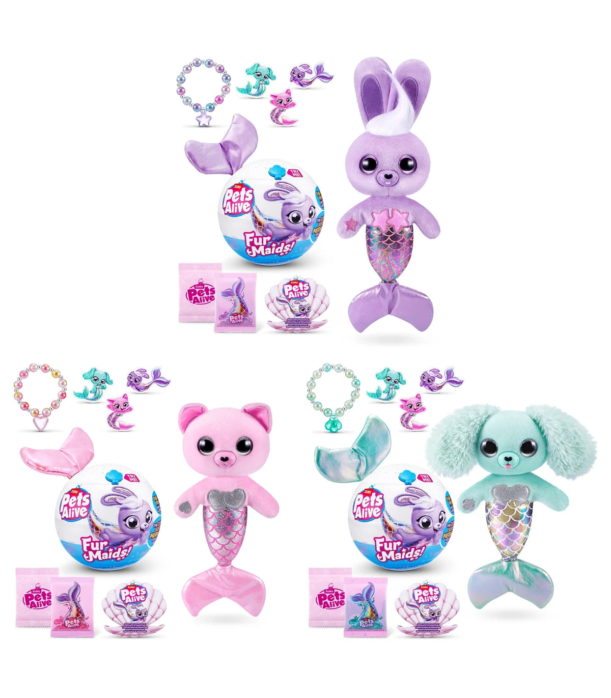 Zuru Pets Alive S1 Furmaids asst