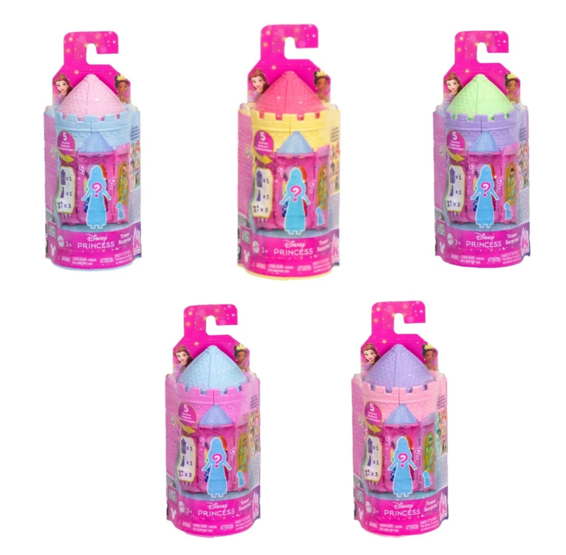 Disney Princess Tower Surprise Small Doll Assorted