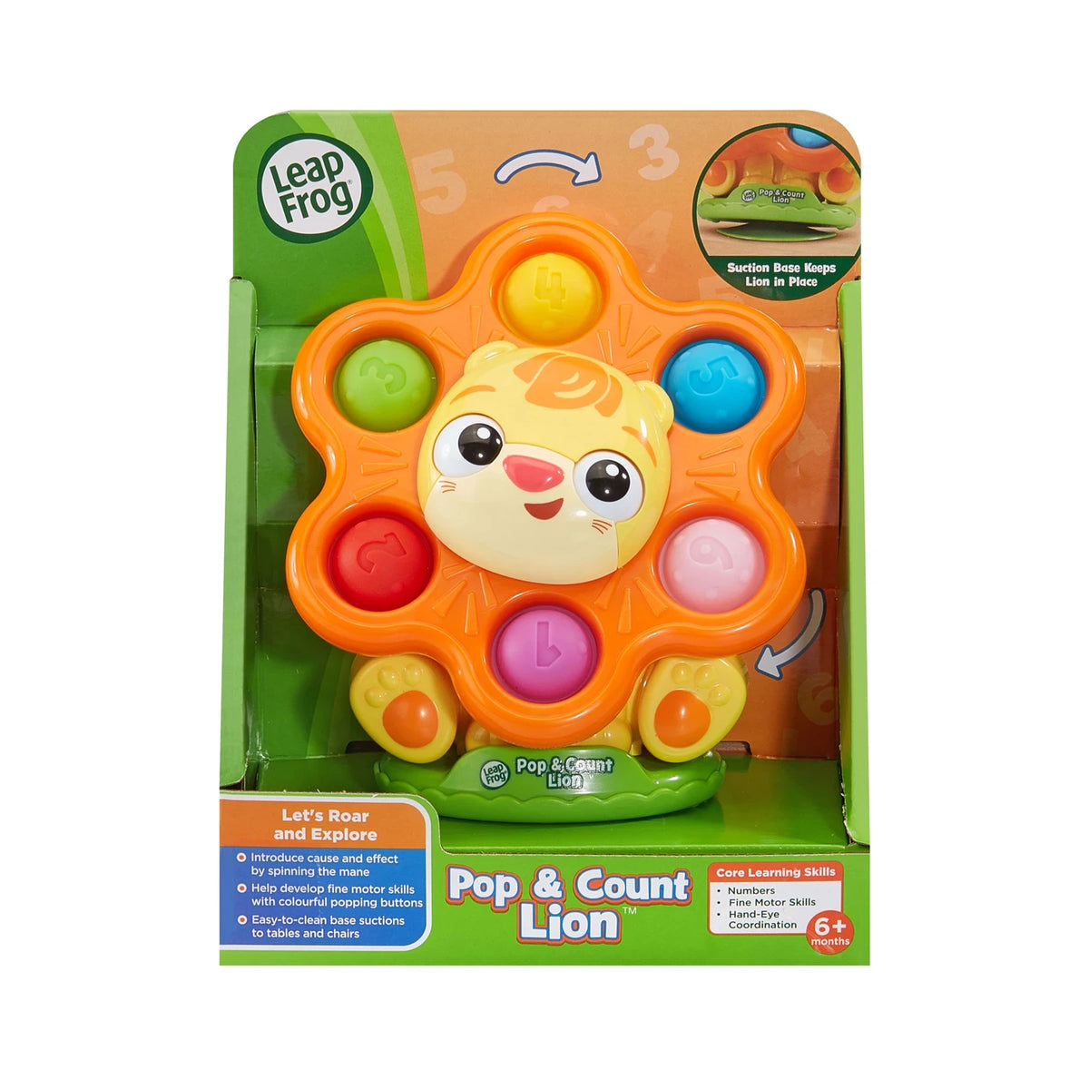 Leap Frog Pop &amp; Count Lion