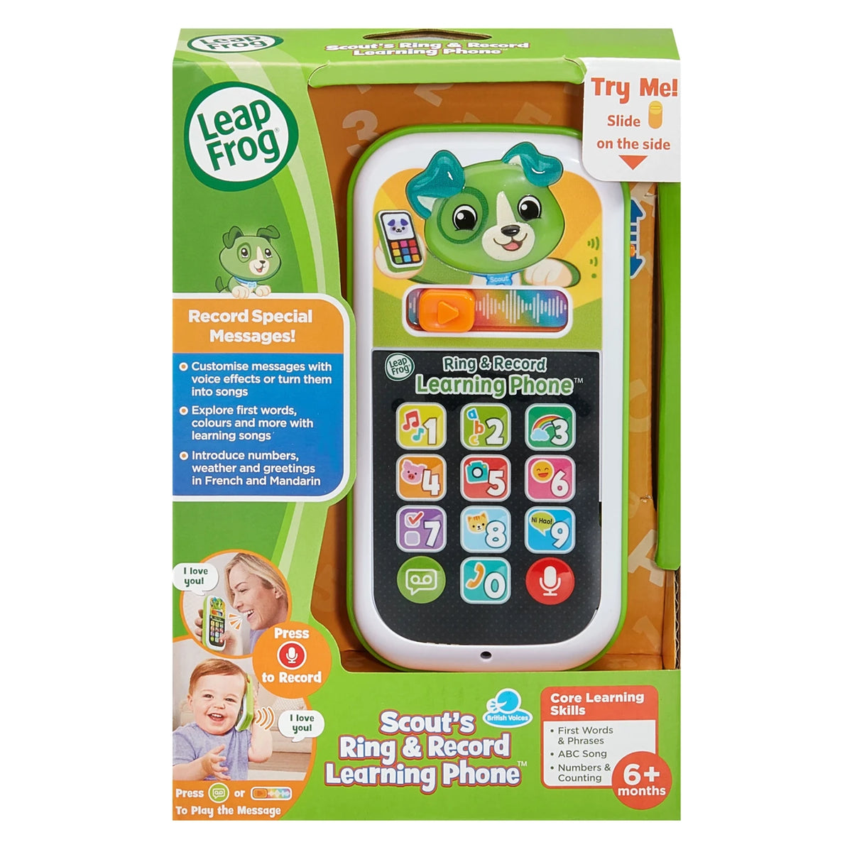 Leap Frog Scout&#39;s Ring &amp; Record Learning Phone