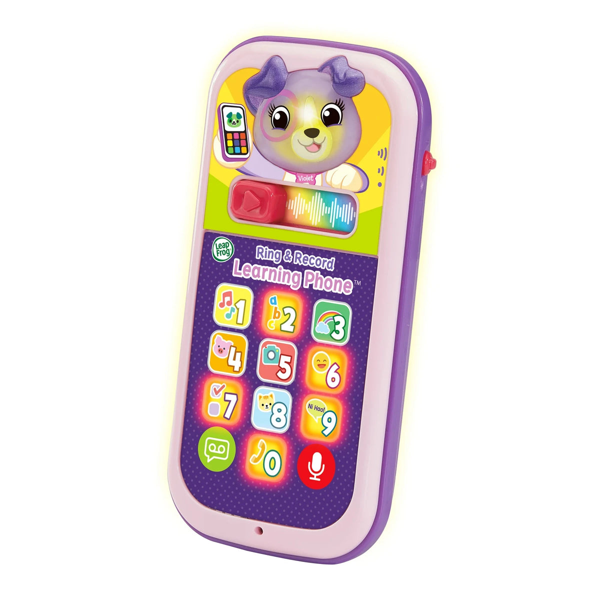 Leap Frog Violet&#39;s Ring &amp; Record Learning Phone