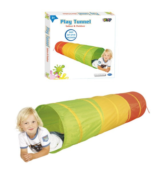Multi Coloured Pop Up Play Tunnel