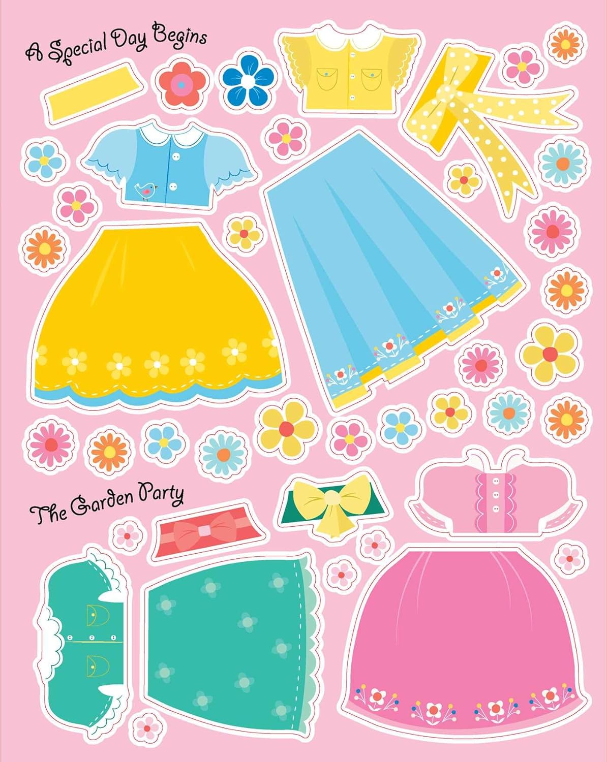 Dress Up Princesses Press Out Doll Activity  Book