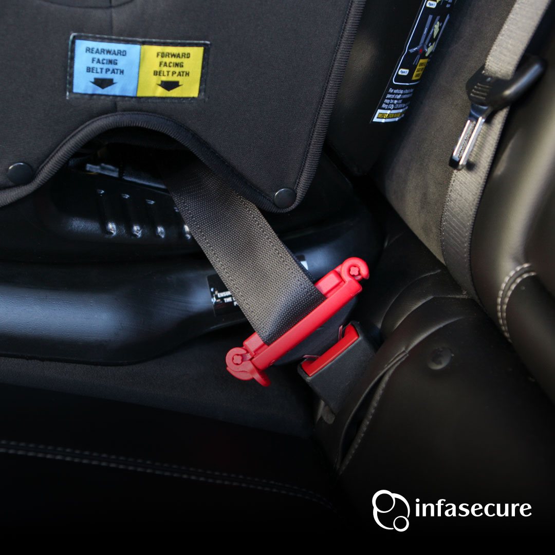 Infa Secure Safe Grip Belt Clamp Red