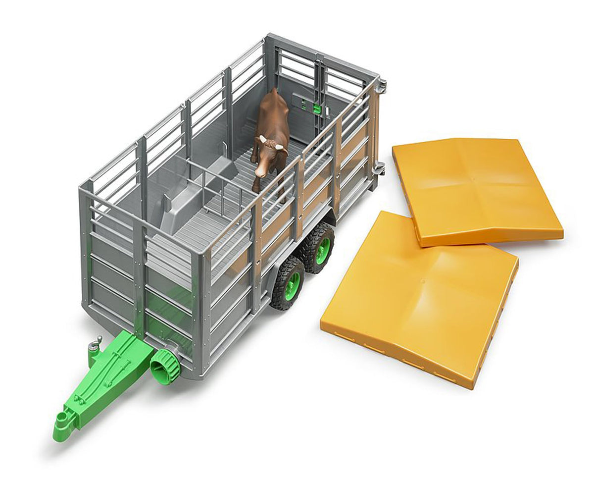 Bruder 02227 1/16 Livestock Trailer ( 1 Cow )
