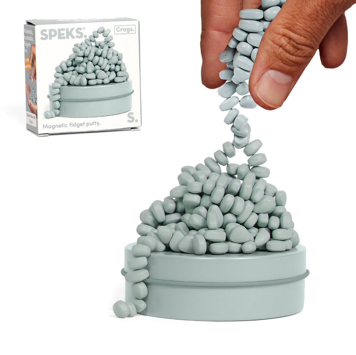 Speks Crags Magnetic Fidget Putty - Sage
