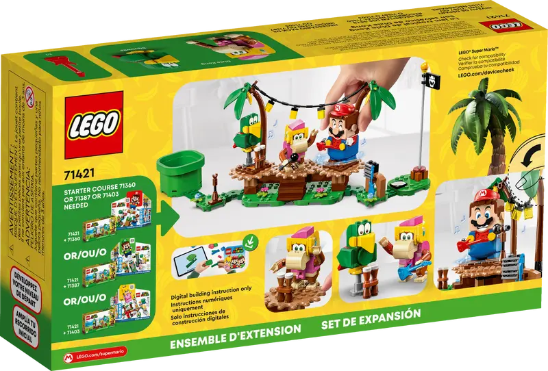 Lego 71421 Super Mario Dixie Kongs Jungle Jam Expansion Set