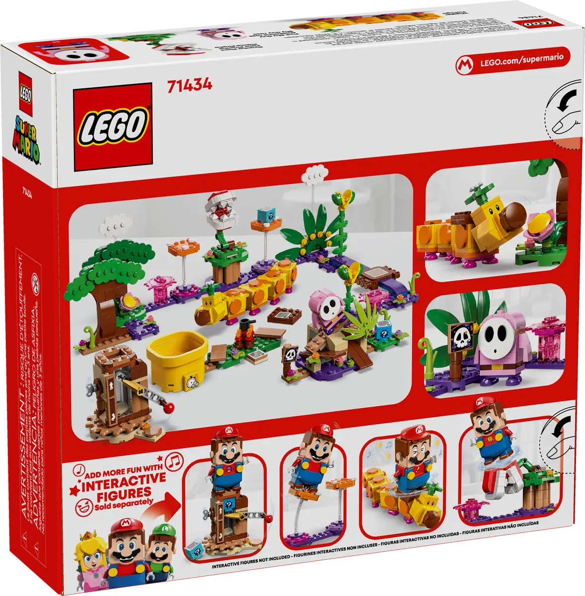 Lego 71434 Super Mario Soda Jungle Maker Set