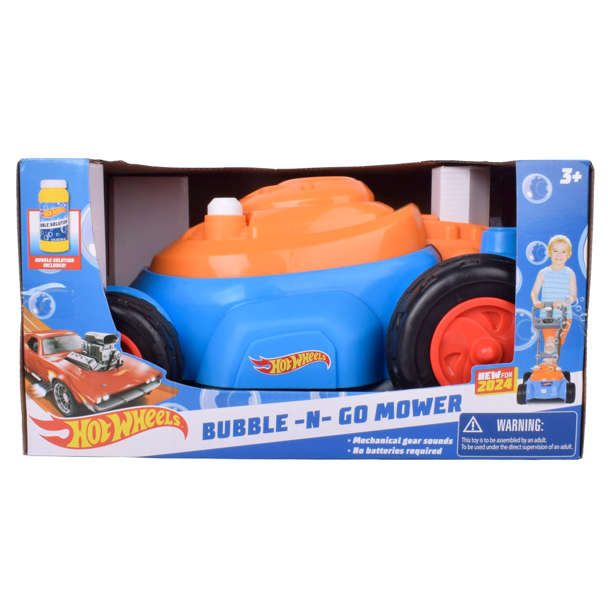 Hot Wheels Bubble N Go Mower