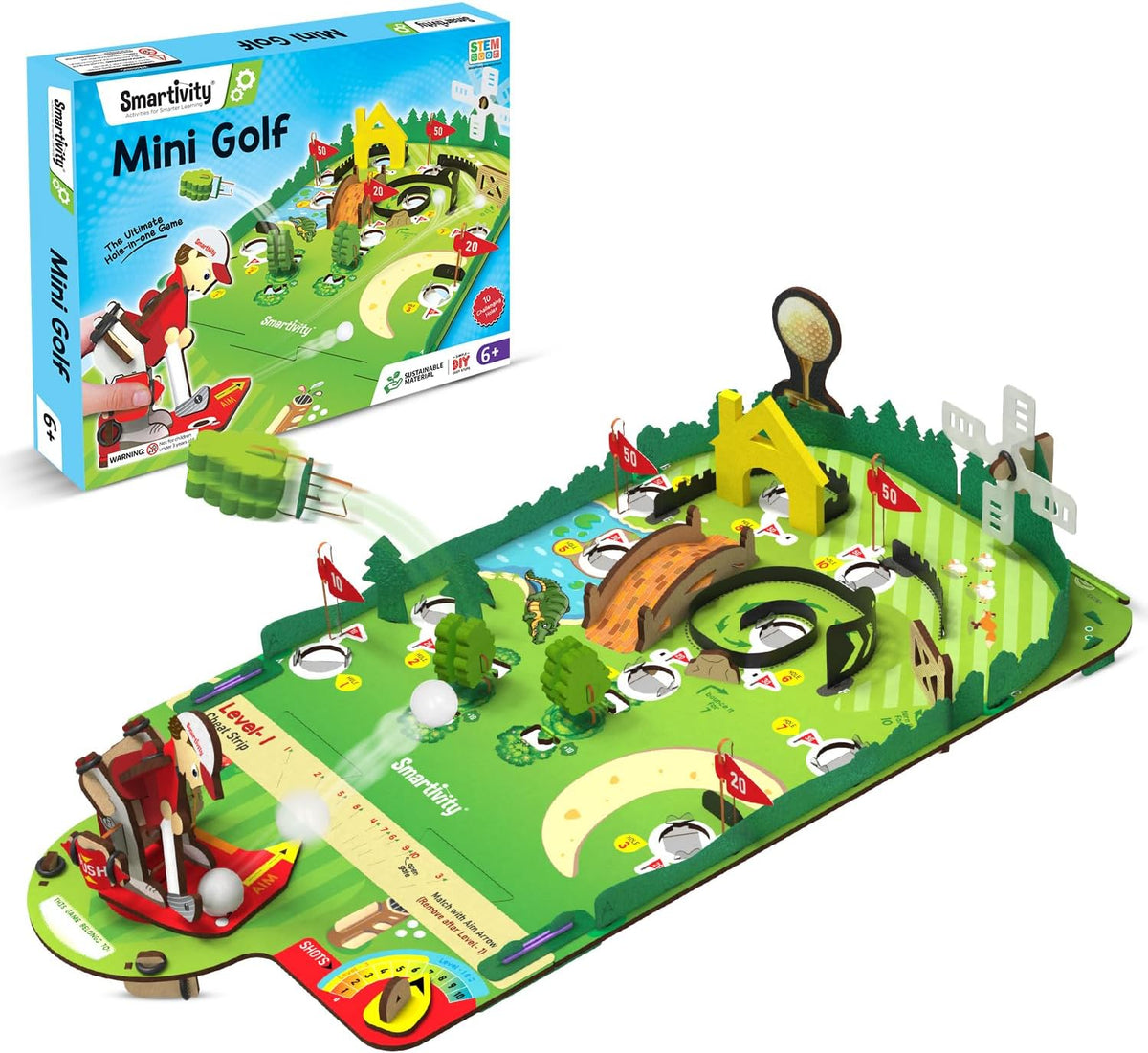 Smartivity Mini Golf DIY Kit