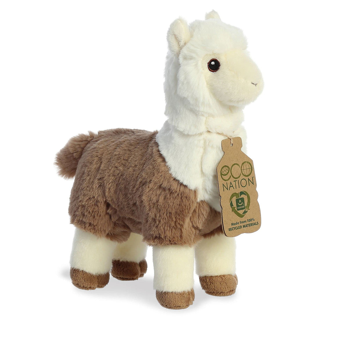 Eco Nation Two tone Alpaca Soft Toy