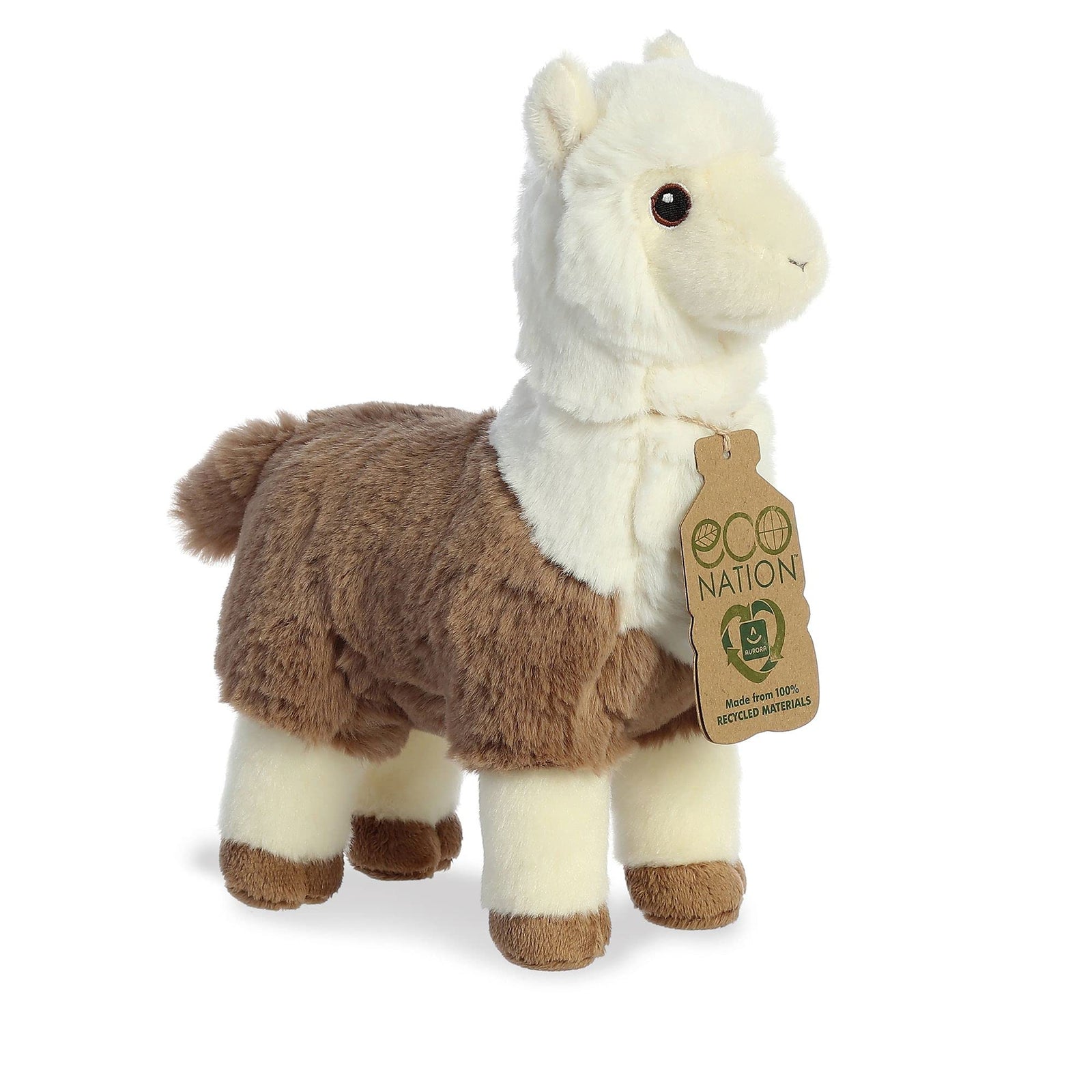 Eco Nation Two tone Alpaca Soft Toy