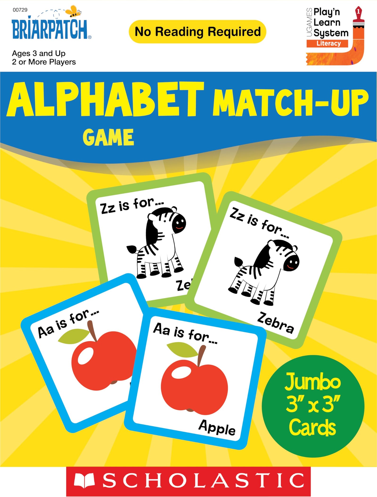 Scholastic Alphabet Match Up Game