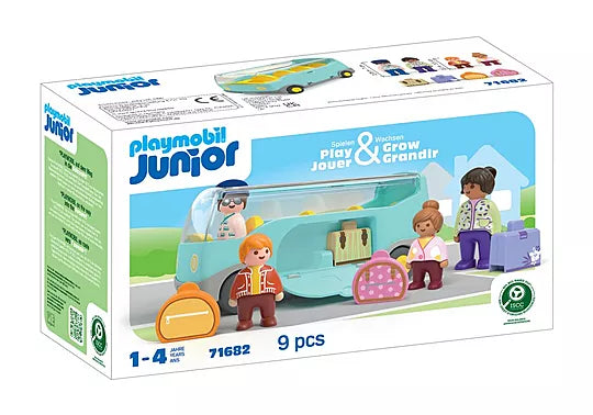 Playmobil Junior 71682 Airport Shuttle Bus